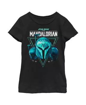 Детская футболка «Звездные войны: Мандалорец Бо-Катан Ночная сова» Шлемы для девочек Disney Lucasfilm