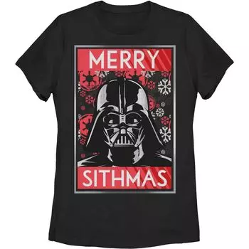 Детская футболка «Звездные войны» Merry Sithmas Star Wars, черный