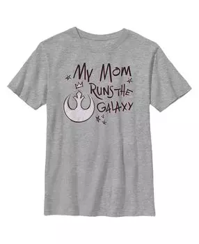 Детская футболка «Звездные войны: новая надежда» для мальчиков, посвященная Дню матери «Мама управляет галактикой» Disney Lucasfilm