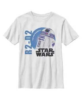 Детская футболка «Звездные войны: Новая надежда: Галактика приключений» R2-D2 для мальчиков «Астромеханик» Disney Lucasfilm