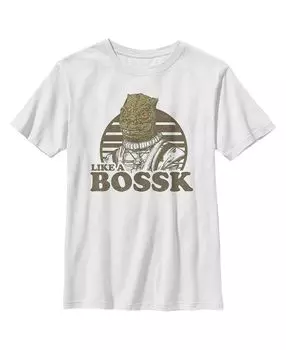 Детская футболка «Звездные войны: Возвращение джедая как босс» для мальчика Disney Lucasfilm