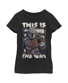 Детская футболка «Звёздные войны: Мандалорец: This Is The Way» для девочек Mando Disney Lucasfilm