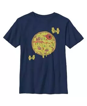 Детская футболка «Звёздные войны: Новая надежда» для мальчиков «Империя пиццы» Disney Lucasfilm