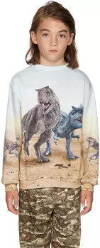 Детская голубая толстовка Miksi Jurassic World Edition Molo