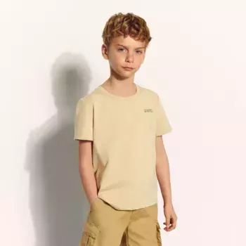 Детская горная футболка Mountain Pro, коричневый