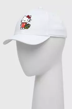 Детская хлопковая бейсболка adidas Originals x Hello Kitty, белый