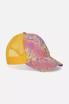 Детская хлопковая бейсболка Coccodrillo, мультиколор