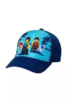 Детская хлопковая бейсболка Lego, темно-синий