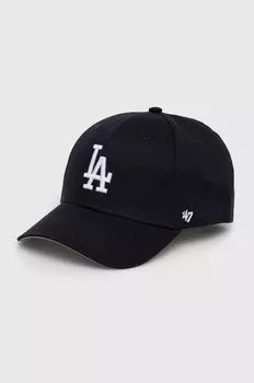 Детская хлопковая бейсболка Los Angeles Dodgers Raising Basic 47 brand, темно-синий
