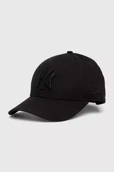 Детская хлопковая бейсболка. New Era, черный