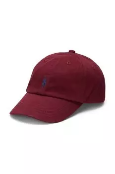 Детская хлопковая бейсболка. Polo Ralph Lauren, красный