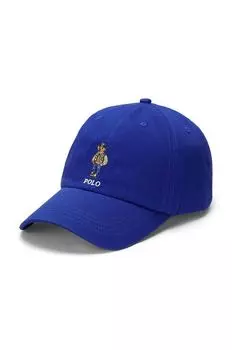 Детская хлопковая бейсболка. Polo Ralph Lauren, синий