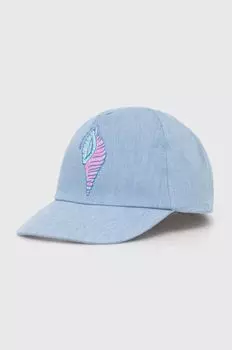 Детская хлопковая бейсболка Zippy, синий