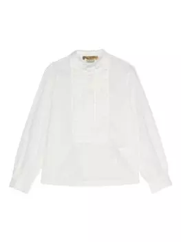 Детская хлопковая блузка в горошек от Stella McCartney Stella Mccartney Kids, белый