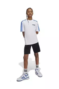 Детская хлопковая футболка adidas Originals ФУТБОЛКА, белый