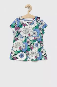 Детская хлопковая футболка GAP, мультиколор