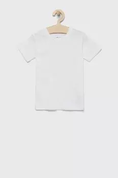 Детская хлопковая футболка Hype, белый