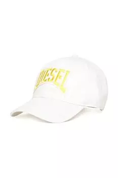 Детская хлопковая кепка с козырьком FCGUS HAT Diesel, белый