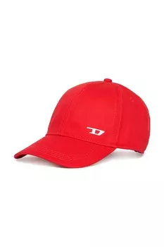 Детская хлопковая кепка с козырьком FENSID HAT Diesel, красный
