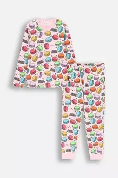 Детская хлопковая пижама Coccodrillo, фиолетовый