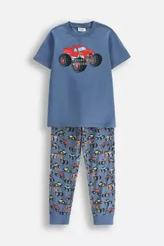 Детская хлопковая пижама Coccodrillo, зеленый