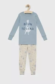 Детская хлопковая пижама GAP, синий