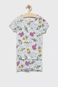 Детская хлопковая пижама GAP, синий