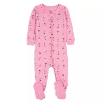 Детская хлопковая пижама с ногами, балерина Leveret