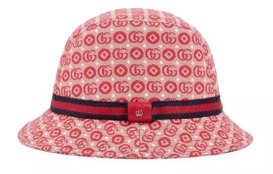 Детская хлопковая шапка Double G GUCCI