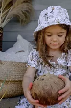 Детская хлопковая шапка DUFFY Jamiks, зеленый