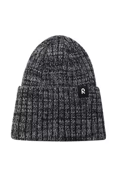 Детская хлопковая шапка Reima Villaisa, черный