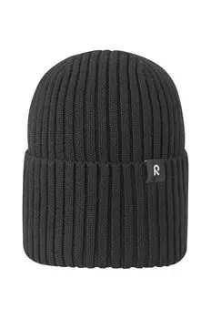 Детская хлопковая шапочка Hattara Reima, черный