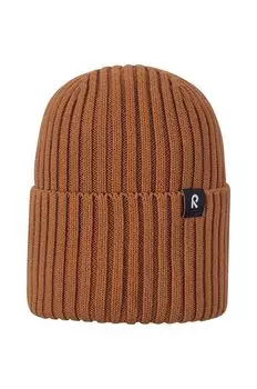 Детская хлопковая шапочка Hattara Reima, коричневый