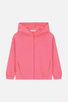 Детская хлопковая толстовка Coccodrillo, розовый