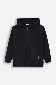 Детская хлопковая толстовка Coccodrillo, темно-синий