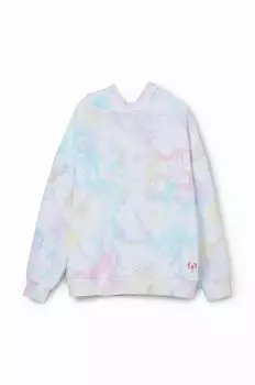 Детская хлопковая толстовка Desigual, синий