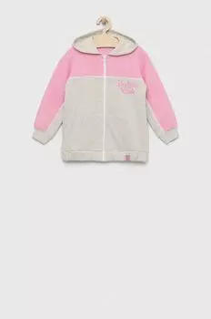 Детская хлопковая толстовка United Colors of Benetton, серый