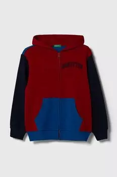 Детская хлопковая толстовка United Colors of Benetton, мультиколор