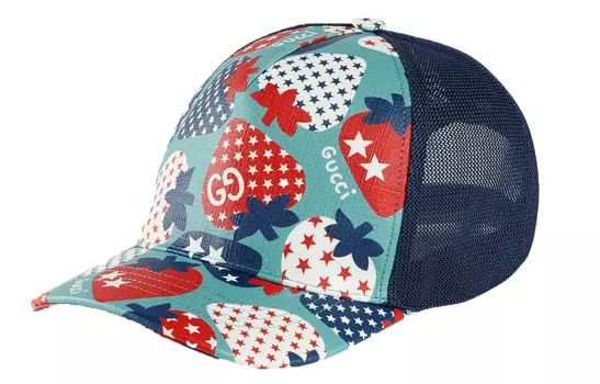 Детская кепка GUCCI, Red/Blue