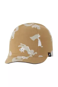 Детская кепка с козырьком Kilppari Reima, коричневый