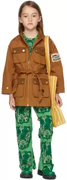 Детская коричневая куртка Mt Kilimanjaro Mini Rodini