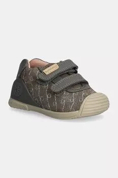 Детская кожаная обувь Biomecanics, серый