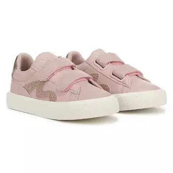 Детская кроссовка Blowfish Malibu vice-b-t sneaker toddler, blush/gold faux leather