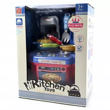 Детская Кухня Кукличная Плита На Аккумуляторах Звуковая Свет Midex