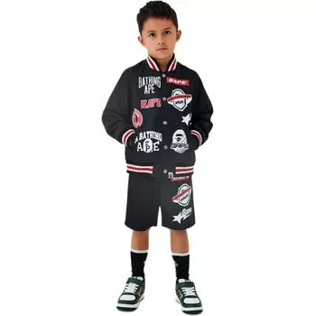 Детская куртка A Bathing Ape, черный