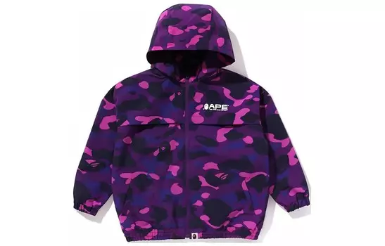 Детская куртка A Bathing Ape, цвет Marine