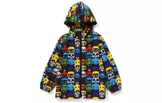 Детская куртка A Bathing Ape, мультиколор