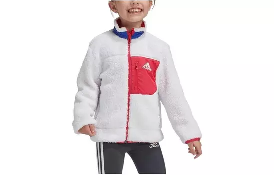 Детская куртка Adidas, белый