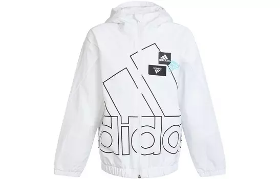 Детская куртка Adidas, белый