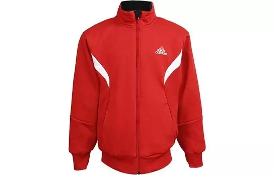 Детская куртка Adidas, черный/красный